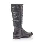 náhled Dámské nadměrné kozačky RIEKER 91191-00 SCHWARZ H/W 9