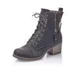 náhled Dámská kotníková obuv RIEKER 92519-00 SCHWARZ H/W 9