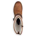 náhled Dámské kozačky RIEKER 94774-22 hnědá W2