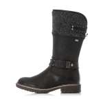 náhled Dámské kozačky RIEKER RIE-1036747-W2 černá