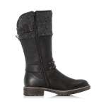 náhled Dámské kozačky RIEKER RIE-1036747-W2 černá