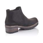 náhled Dámská kotníková obuv RIEKER 95284-00 SCHWARZ H/W 9