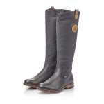 náhľad Dámske čižmy RIEKER 97752-00 SCHWARZ H/W 9