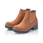 náhľad Dámska členková obuv RIEKER 99284-24 BRAUN H/W 9