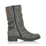 náhled Dámské kozačky REMONTE RIE-1036817-W0 šedá