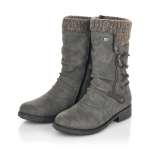 náhled Dámské kozačky REMONTE RIE-1036817-W0 šedá