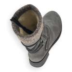 náhled Dámské kozačky REMONTE RIE-1036817-W0 šedá