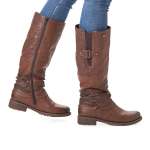náhled Dámské kozačky REMONTE D8078-25 hnědá W0