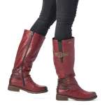 náhled Dámské kozačky REMONTE RIE-1036822-W0 červená