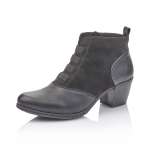 náhled Dámská kotníková obuv RIEKER M2180-00 SCHWARZ H/W 9