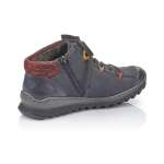 náhled Dámská kotníková obuv RIEKER M62A4-15 modrá W1