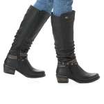 náhled Dámské kozačky REMONTE RIE-1036891-W9 černá