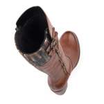 náhled Dámské kozačky REMONTE RIE-1036916-W9 hnědá