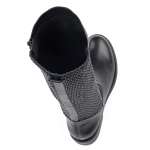 náhled Dámské nadměrné kozačky REMONTE R4970-01 SCHWARZ H/W 9