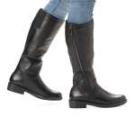 náhled Dámské kozačky REMONTE RIE-1036930-W9 černá