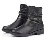 náhľad Dámska členková obuv REMONTE R4980-01 čierna W0