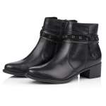 náhľad Dámska členková obuv REMONTE R5177-01 SCHWARZ H/W 9