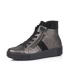 náhled Dámské černé kotníkové boty REMONTE R7987-02 SCHWARZ H/W 9