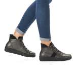 náhled Dámské černé kotníkové boty REMONTE R7987-02 SCHWARZ H/W 9