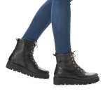 náhled Dámská kotníková obuv REMONTE R8076-01 SCHWARZ H/W 9