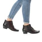 náhled Dámská kotníková obuv REMONTE R8371-02 SCHWARZ KOMBI H/W 9