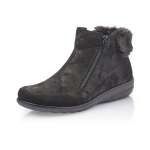 náhled Dámská kotníková obuv RIEKER X0652-00 SCHWARZ H/W 9