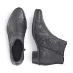 náhľad Dámska členková obuv RIEKER Y0778-01 SCHWARZ H/W 9