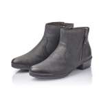 náhľad Dámska členková obuv RIEKER Y0790-00 SCHWARZ H/W 9