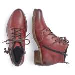 náhľad Dámska členková obuv RIEKER Y0847-35 ROT H/W 9