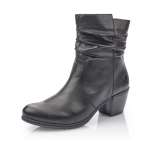 náhled Dámská kotníková obuv RIEKER Y2190-00 SCHWARZ H/W 9