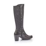 náhled Dámské černé kozačky RIEKER Y8995-00 SCHWARZ H/W 9