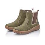 náhľad Dámska členková obuv RIEKER Z6654-54 GRÜN H/W 9