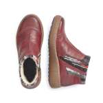 náhled Dámská kotníková obuv RIEKER Z6684-35 červená W1