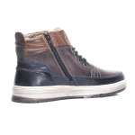 náhled Pánská nadměrná obuv BUGATTI 321-3345C-3232-4111 DARK BLUE / DARK GREY H/W 9