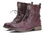 náhled Dámská obuv MUSTANG MUS-1037841-W9 vínová