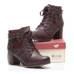 náhled Dámská obuv MUSTANG MUS-1037845-W9 vínová