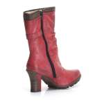 náhled Dámské kozačky MUSTANG MUS-1037850-W9 červená