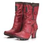 náhled Dámské kozačky MUSTANG MUS-1037850-W9 červená