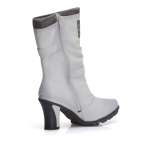 náhled Dámské kozačky MUSTANG MUS-1037851-W9 bílá