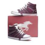 náhled Dámská obuv MUSTANG MUS-1037852-W9 vínová