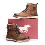 náhled Pánská nadměrná obuv MUSTANG 4141601-307 COGNAC MUSTANG H/W 9