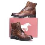 náhled Pánská nadměrná obuv MUSTANG 4865608-360 KASTANIE MUSTANG H/W 9