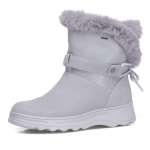 náhled Dámská kotníková obuv GEOX D84AUC-C1355 LT GREY/SILVER GEOX H/W 9