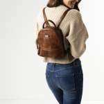 náhled Dámský batoh RIEKER RIE-20100018-W0 hnědá