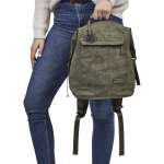 náhled Dámský batoh REMONTE RIE-20101031-W0 zelená