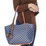 náhled Dámská kabelka RIEKER RIE-20102084-W2 modrá