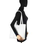 náhled Dámská kabelka RIEKER C2549-110-TUL bílá S6