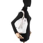 náhled Dámská kabelka RIEKER C0200-110-TUL bílá W5