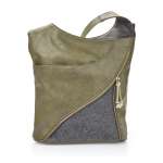 náhled Dámská kabelka RIEKER H1045-52 GRÜN KOMBI H/W 9