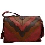 náhled Dámská kabelka RIEKER Q0427/35 WINE KOMBI H/W 8